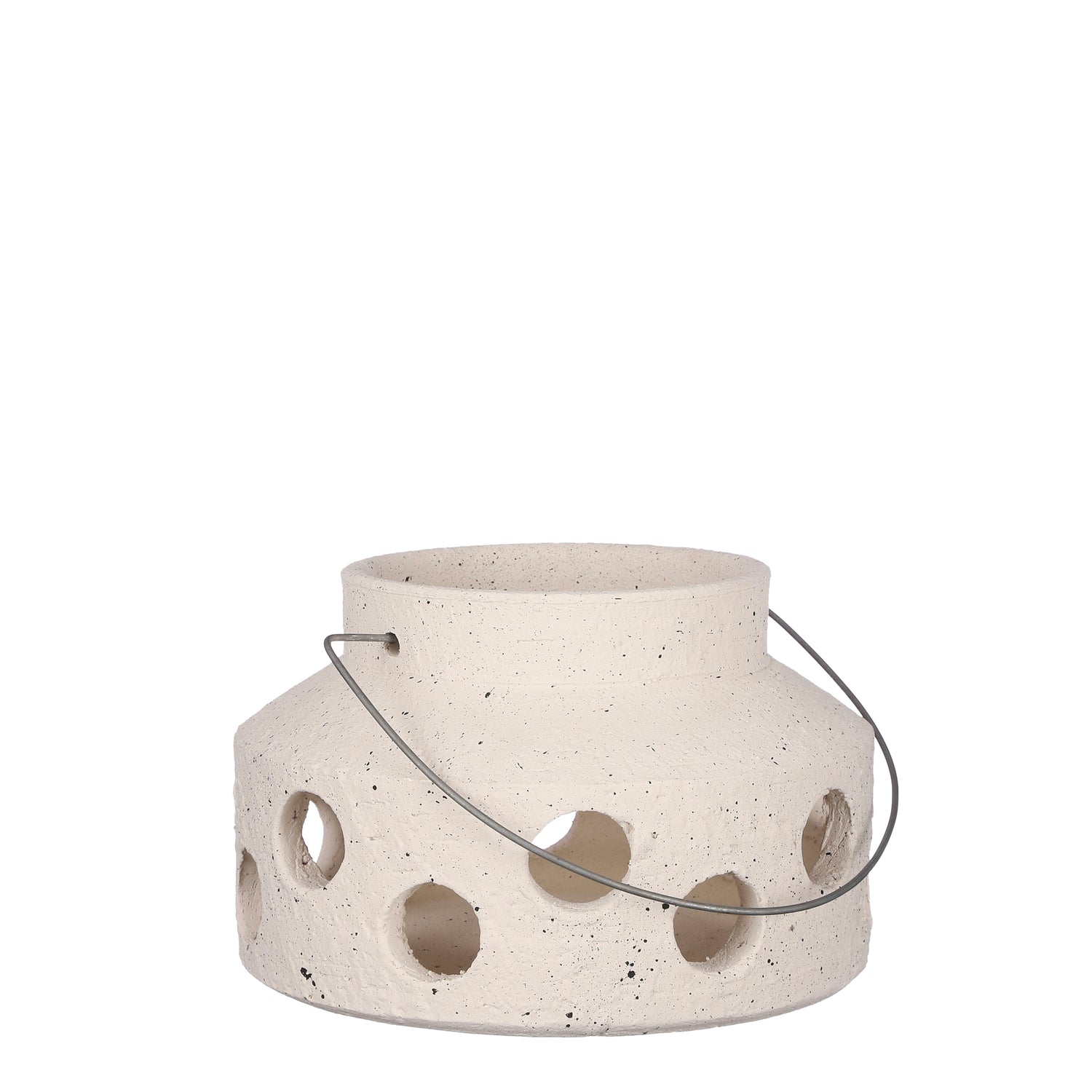 Mica Decorations Pietra Lantaarn - H16 x Ø25 cm - Beige