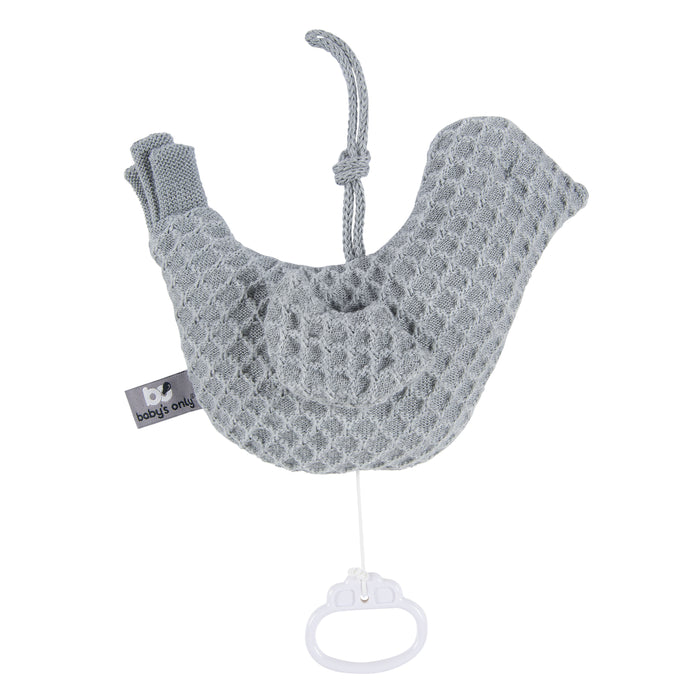 Baby's Only Muziekdoos vogel Sun - Grijs|Zilvergrijs