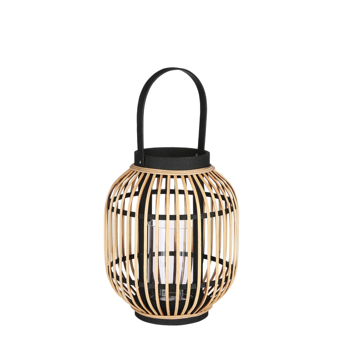 Mica Decorations Irma Lantaarn - H31 x Ø25 cm - Bruin