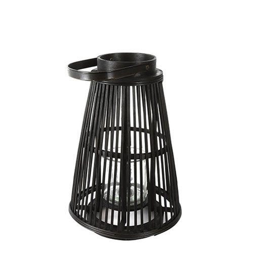 Sweet Living - Zwarte Lantaarn Janne - Ø28xH40 cm