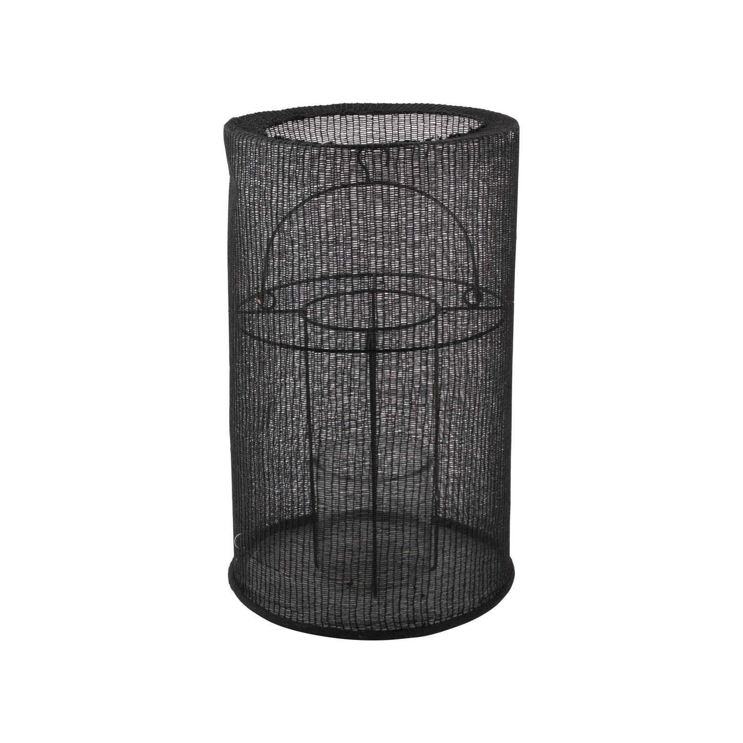 Gusta Lantaarn katoen ø29x46cm zwart