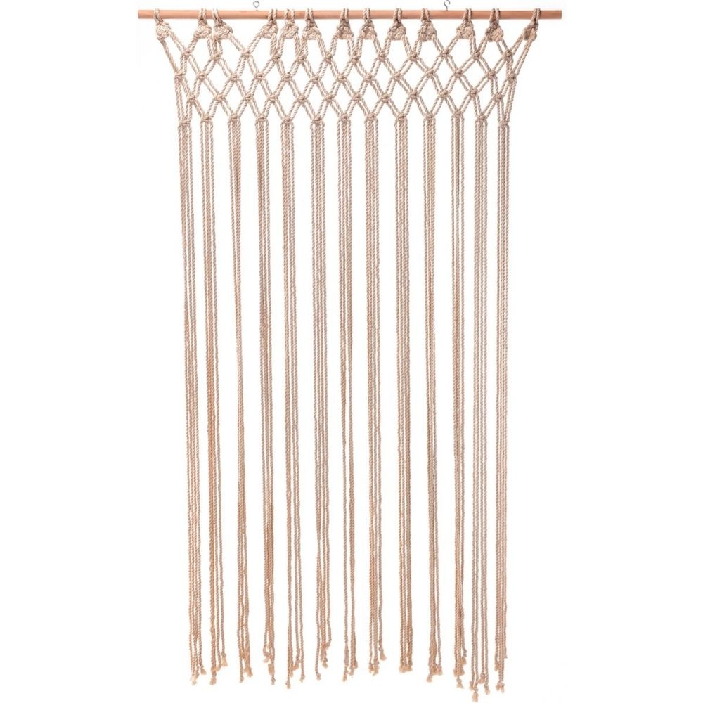 Orange85 Deurgordijn Vliegengordijn Macramé 180x90 cm