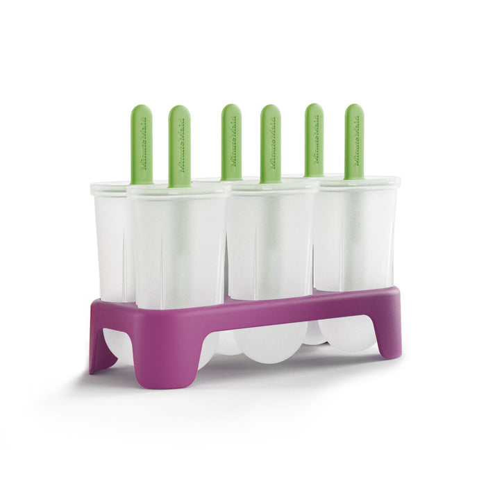 Icepopmaker, Set voor zes ijsjes, Paars - Zoku | Minute Maid