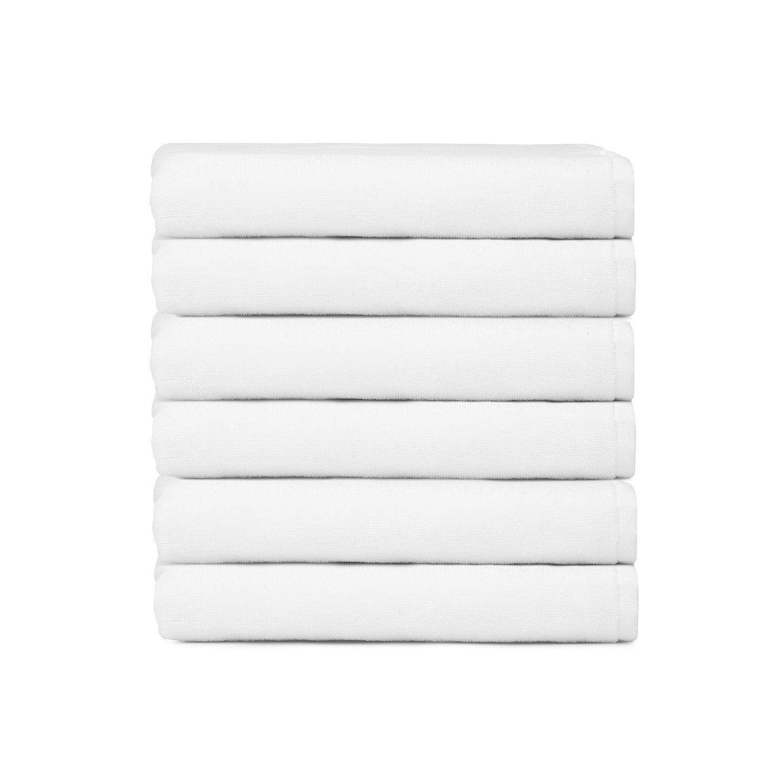 Cinderella Sundays - Badhanddoek - 60x110 cm - White - Set van 6