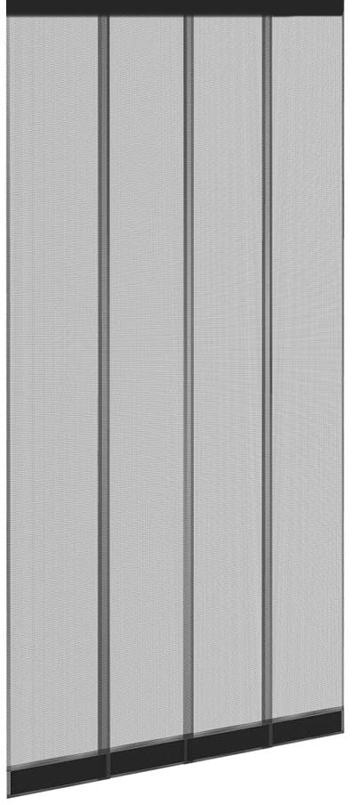 O'DADDY® Deurgordijn – vliegengordijn - lamellenhor - 120x250 – zwart