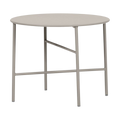 Lisomme Mila metalen tuin salontafel grijs - Ø 50 cm