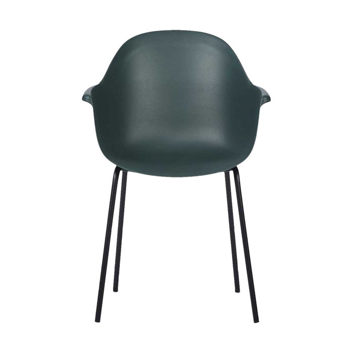 Lisomme Dorian kunststof tuinstoel donkergroen