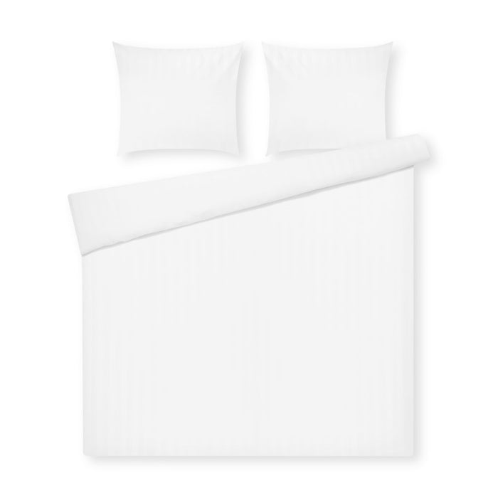 Papillon Satijnstreep dekbedovertrek 240x200|220 cm zwart