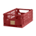 Lisomme Luuk opvouwbaar krat rood - 25 x 16,5 cm