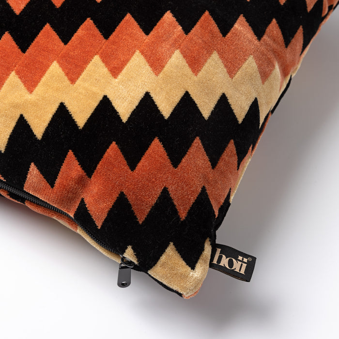 FRANCESCO | Sierkussen | 45x45 cm Potters Clay | Oranje | Hoii | me