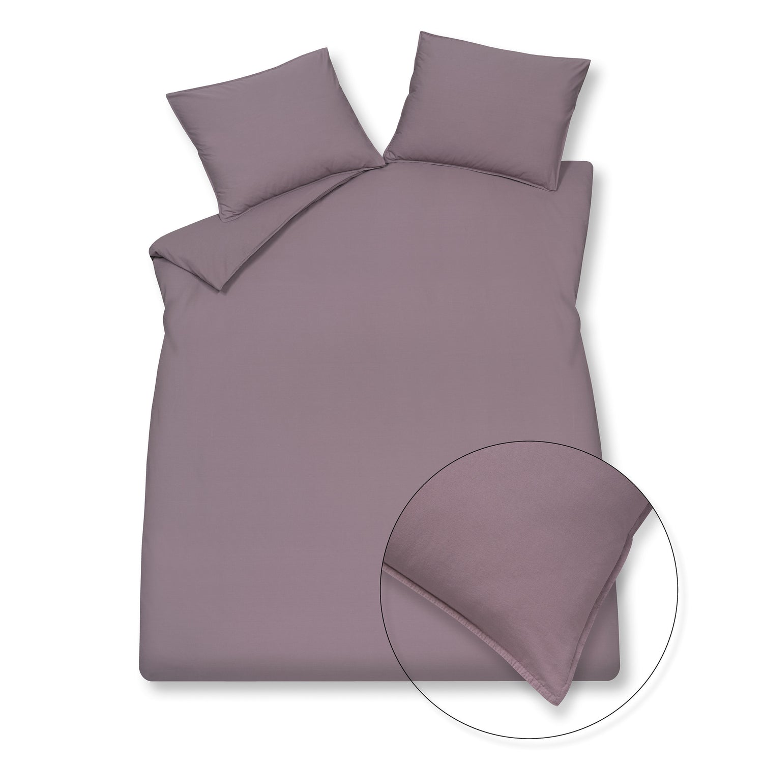 Washed Cotton Dekbedovertrek 140x220 Cm Moonscape