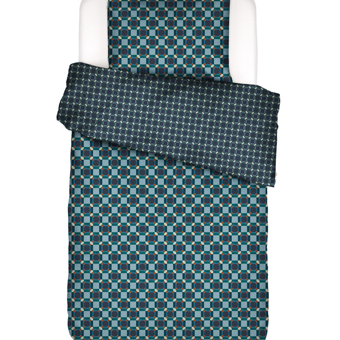 Essenza Teades Dekbedovertrek Nightblue 140 x 220 cm
