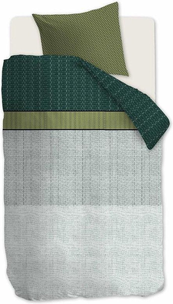 Beddinghouse Camaro dekbedovertrek 140x220 - groen