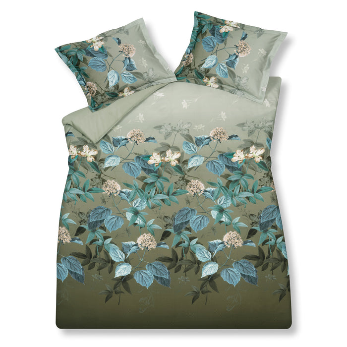 Vandyck Dekbedovertrek RIVER Olive 140x220 cm (satijnkatoen)