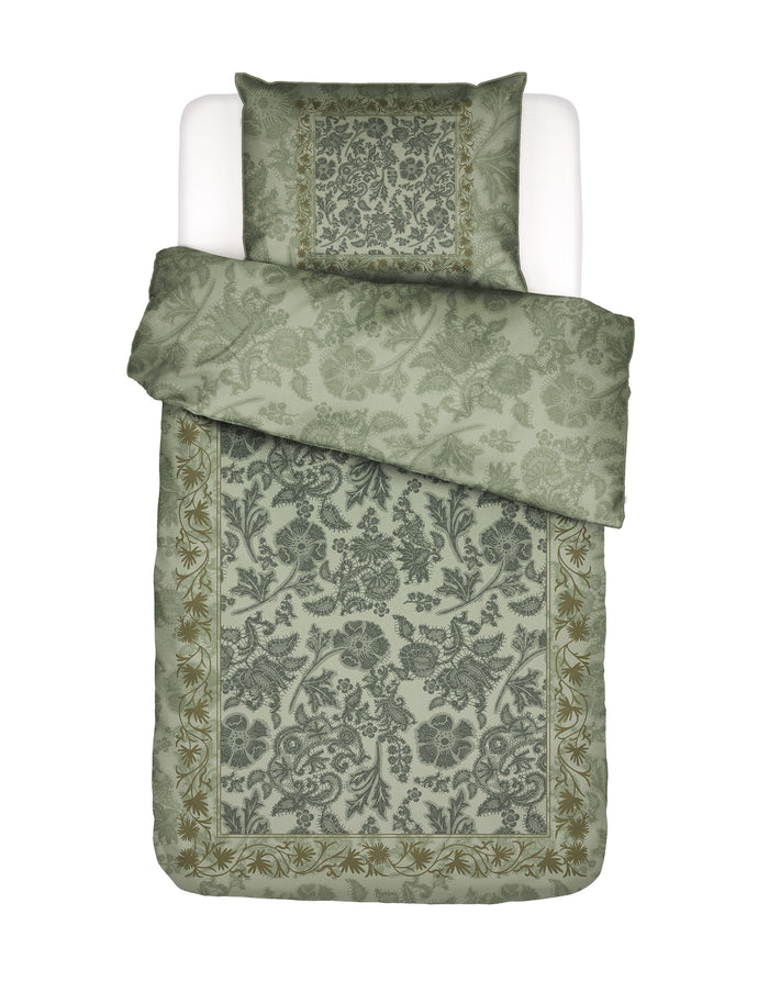 Essenza Maere Dekbedovertrek 140 x 220 cm - Comforting Green