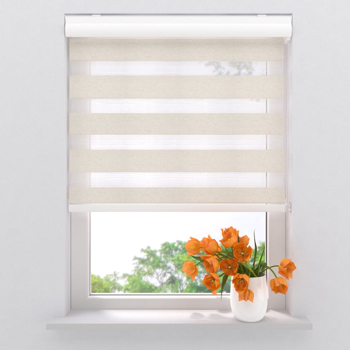Duo Rolgordijn Splendid Lichtdoorlatend Linnen 60 x 175 cm