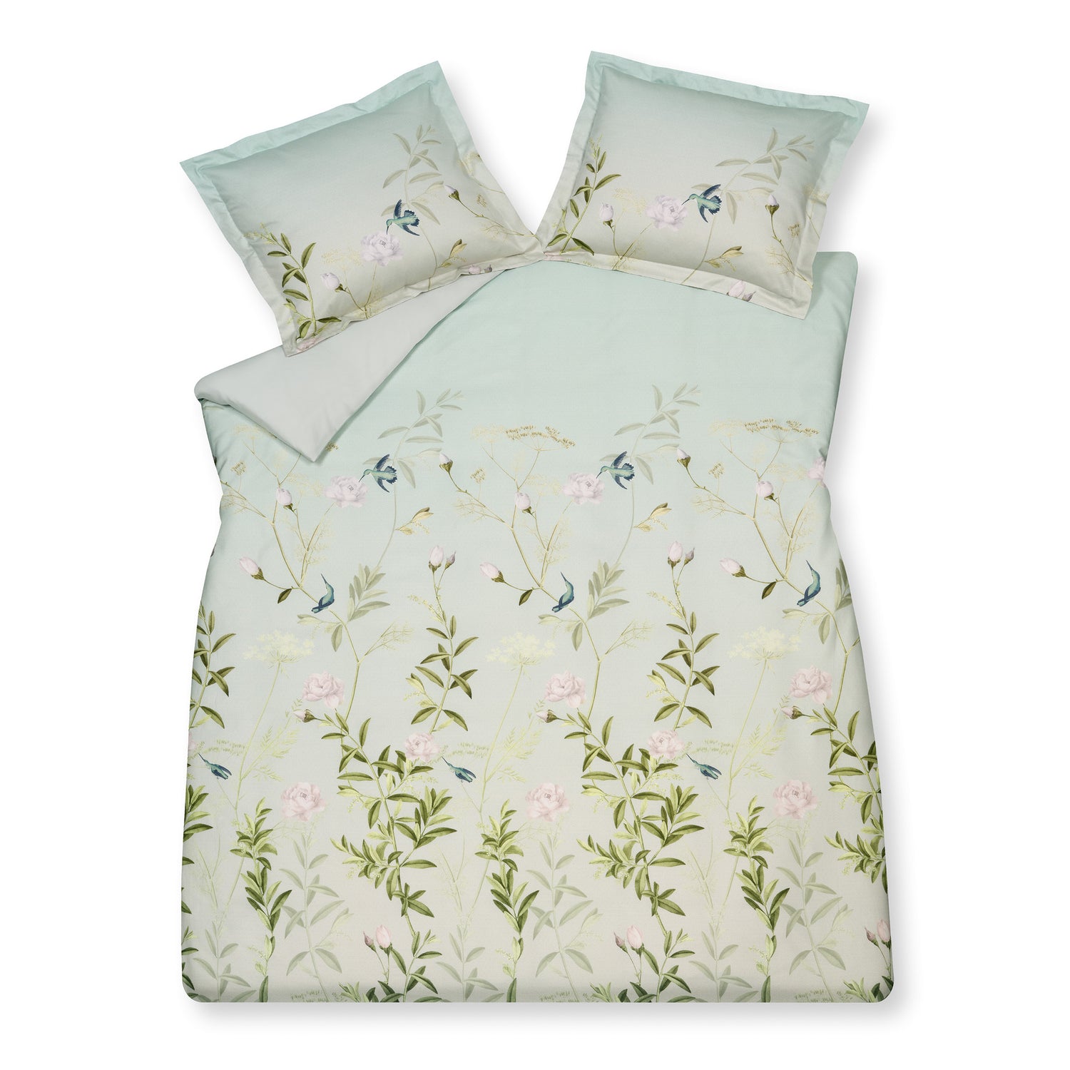 Vandyck Dekbedovertrek CAMELIA Stillwater 140x220 cm (satijnkatoen)