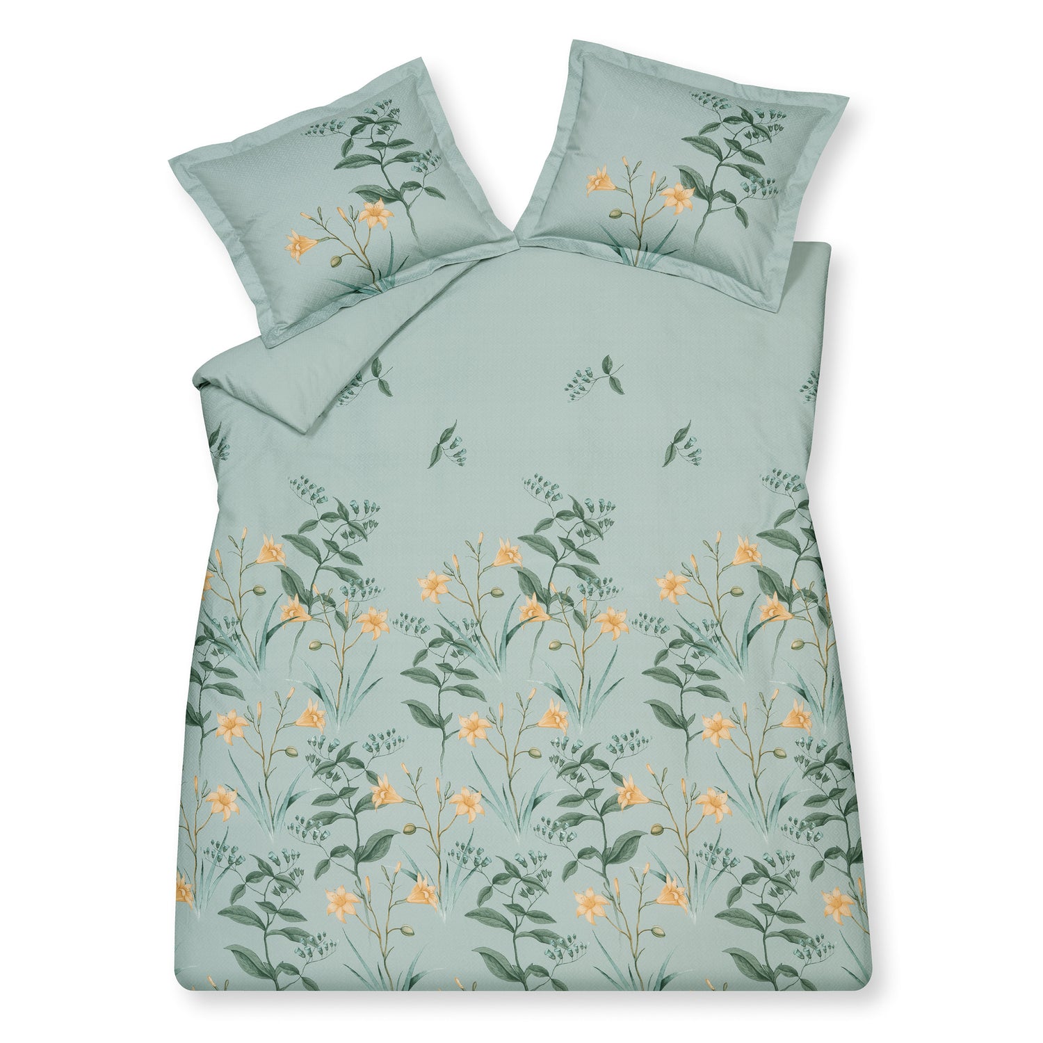 Vandyck Dekbedovertrek WHISPERING Stillwater 140x220 cm (satijnkatoen)