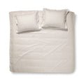 Damai Dekbedovertrek Katoen Satijn Streep Linea - ivory