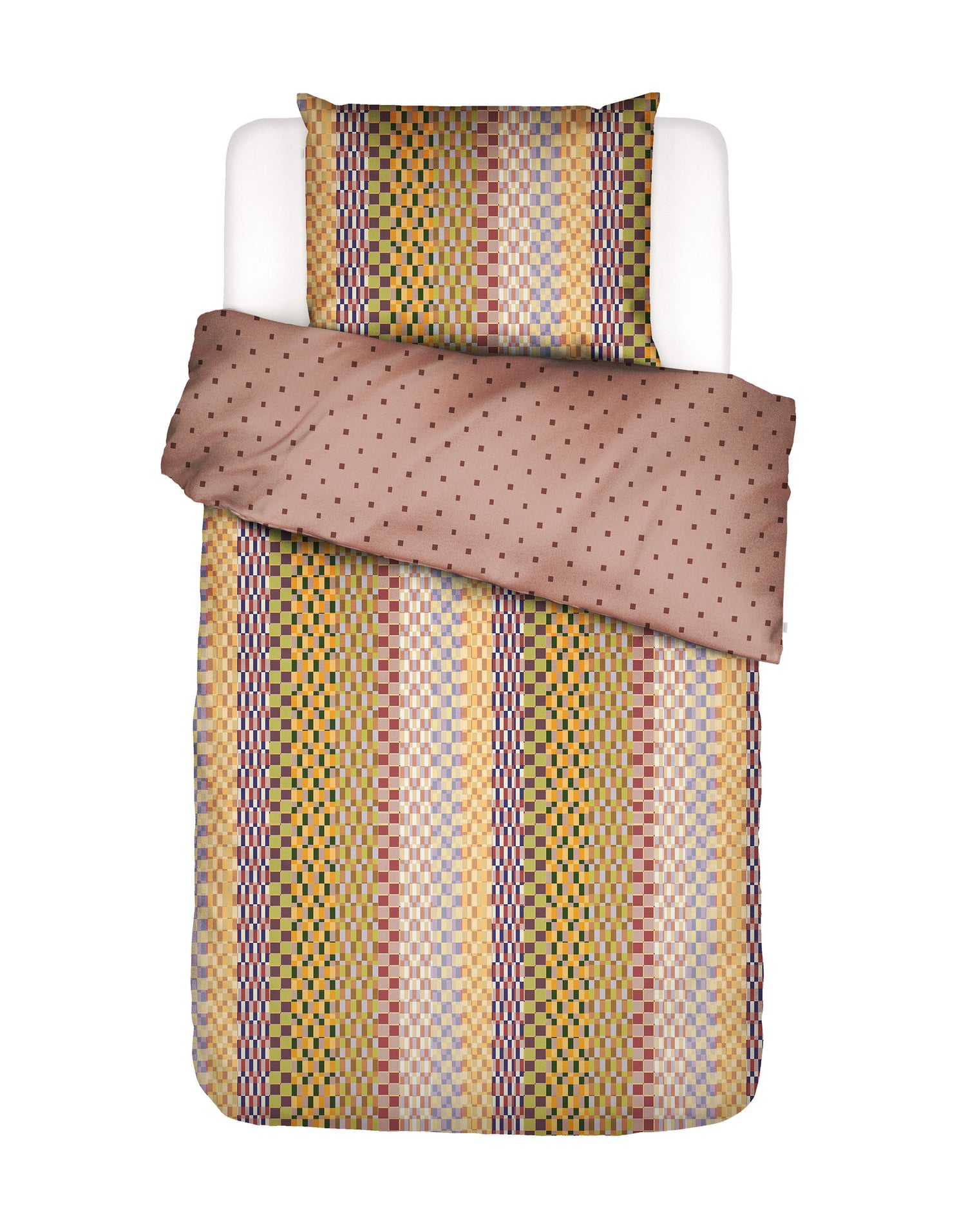 Essenza Stach Dekbedovertrek Antique pink 140 x 220 cm