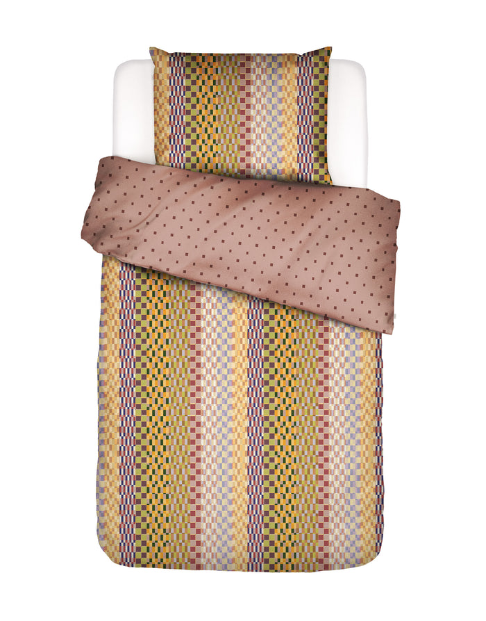 Essenza Stach Dekbedovertrek Antique pink 140 x 220 cm