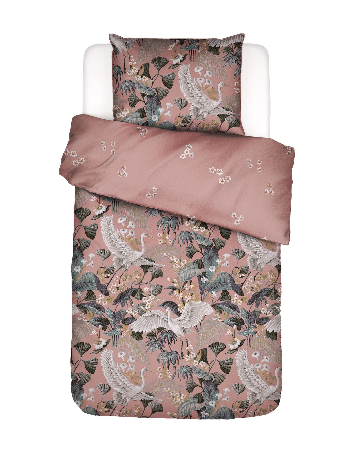 Essenza Diem Dekbedovertrek Antique pink 140 x 220 cm
