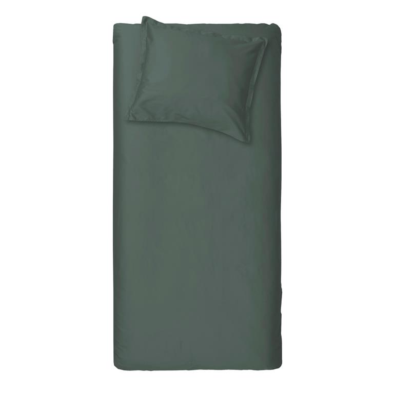 Cinderella Sundays Dekbedovertrek Satijn 140 x 200/220 cm - Groen