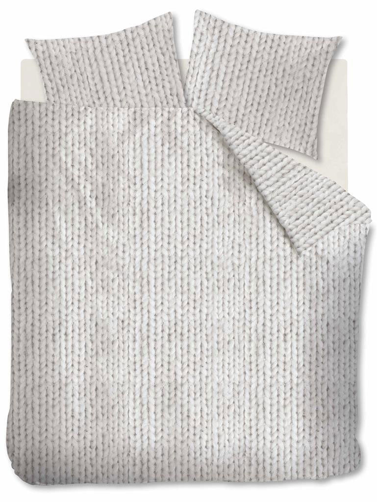 Ambiante Dekbedovertrek Erin Flanel Naturel-140x200|220