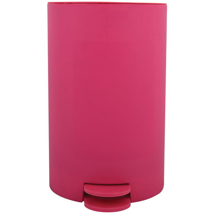 MSV kleine badkamer|toilet pedaalemmer - fuchsia roze - 3L - 15 x 27cm