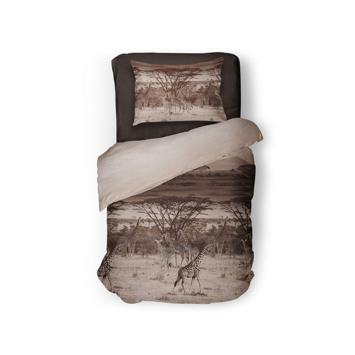 Elegance Dekbedovertrek Davon - zand