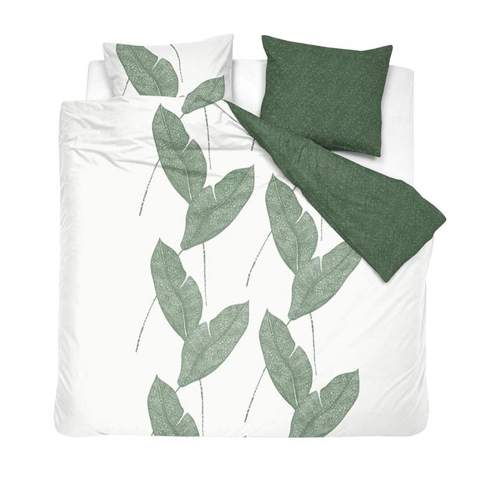 Damai Blade Dekbedovertrek 200 x 200|220 cm - Groen