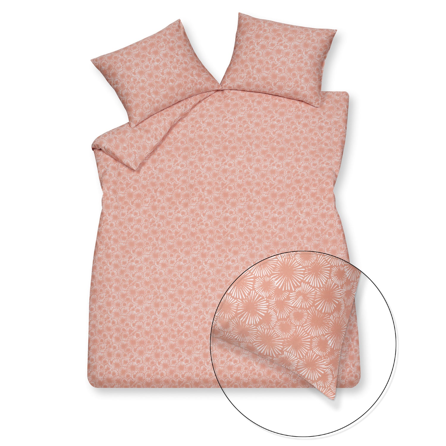 Vandyck - Dekbedovertrek PURE 39 Brick Dust 200x220 cm (satijnkatoen)