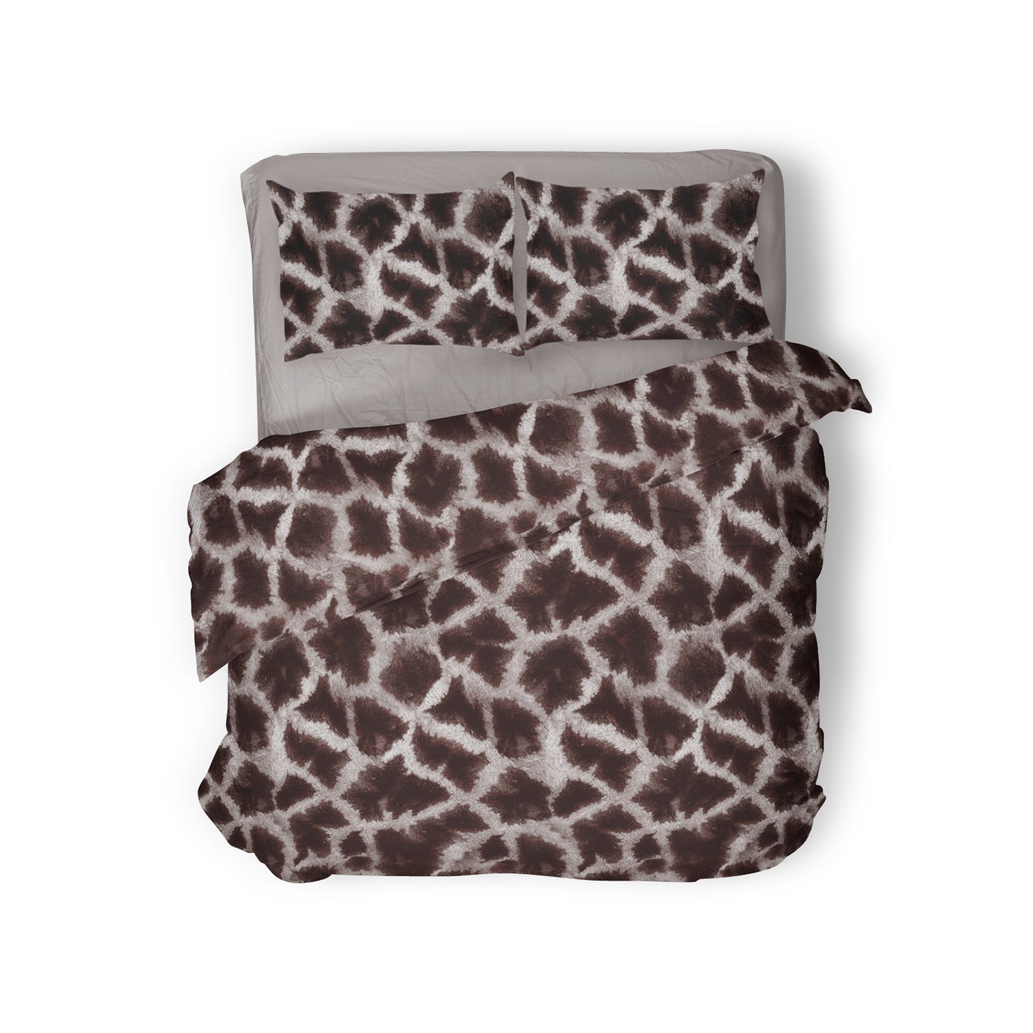 Elegance Dekbedovertrek Ciro - bruin