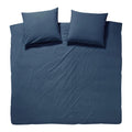 Damai Groove Dekbedovertrek 200 x 200|220 cm - Indigo