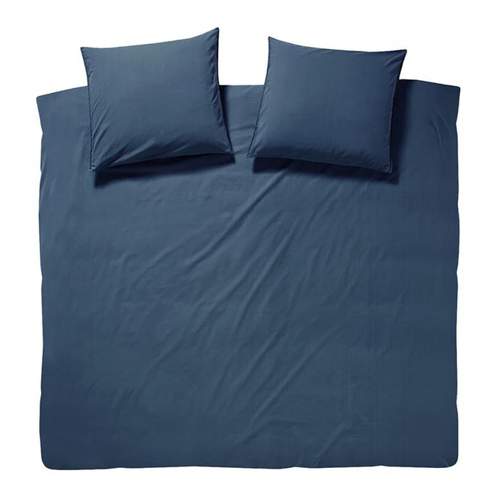 Damai Groove Dekbedovertrek 200 x 200|220 cm - Indigo