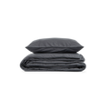 Van Morgen Overtrekset katoen satijn anthracite grey 200 x 220 cm
