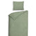 Heckett Lane Dekbedovertrek Flanel Franela - bottle green
