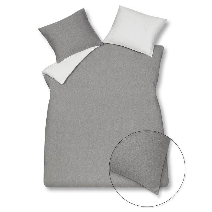 Vandyck Dekbedovertrek HOME 88 Grey 200x220 cm (katoen)