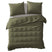 Yellow Dekbedovertrek Katoen Cialda army green