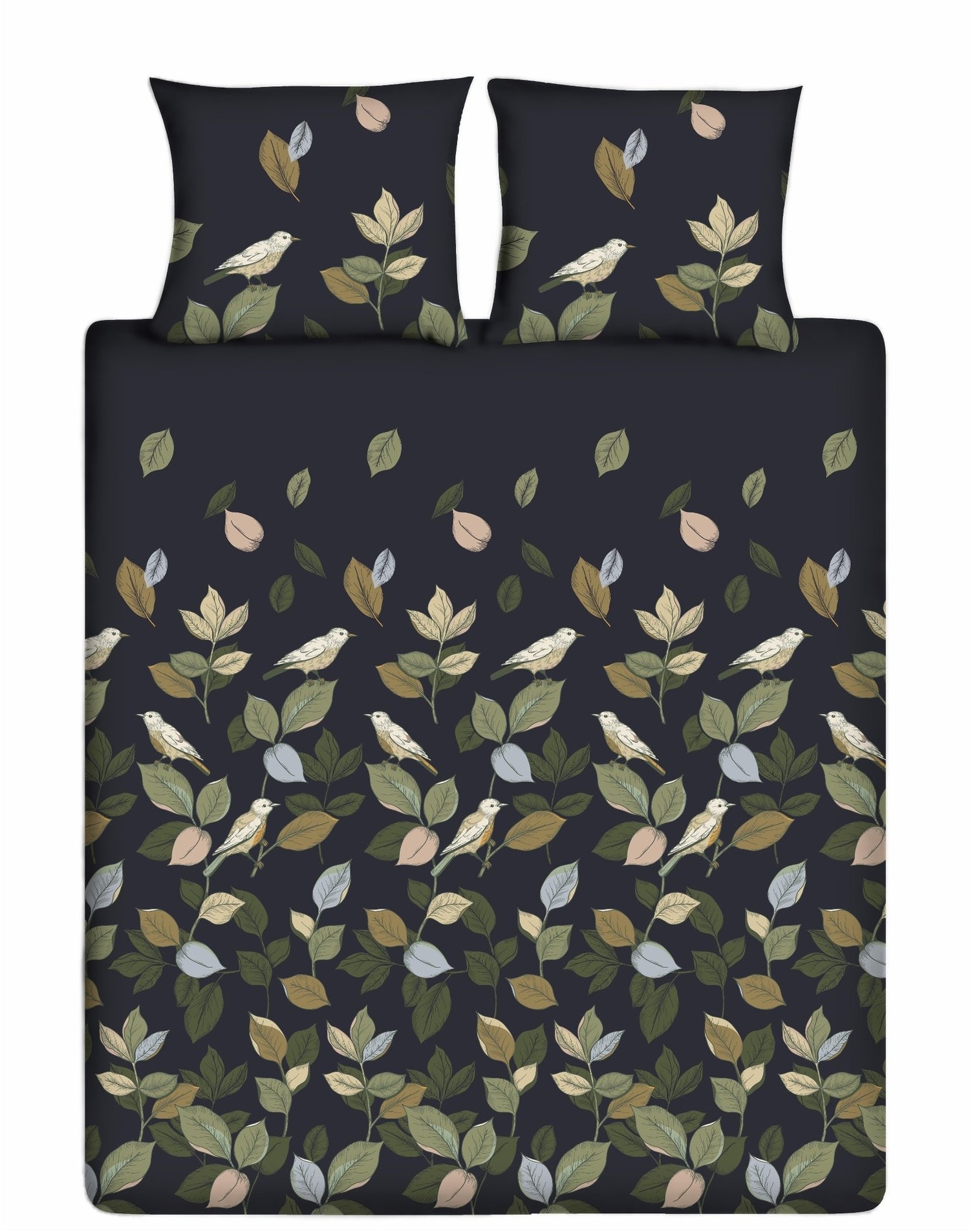 Ten Cate Katoensatijnen Dekbedovertrek - 200x200|220 - Zenna Navy