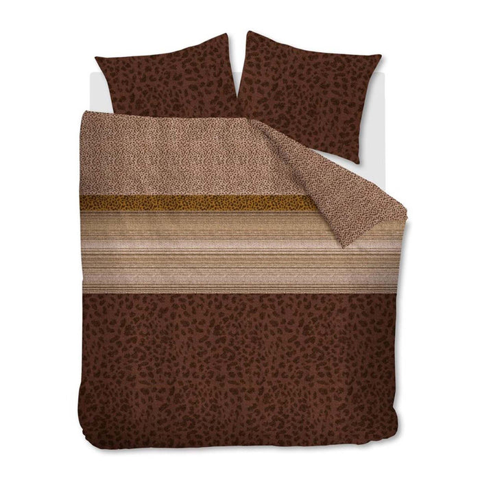 Beddinghouse Feis dekbedovertrek 240x220 - terra