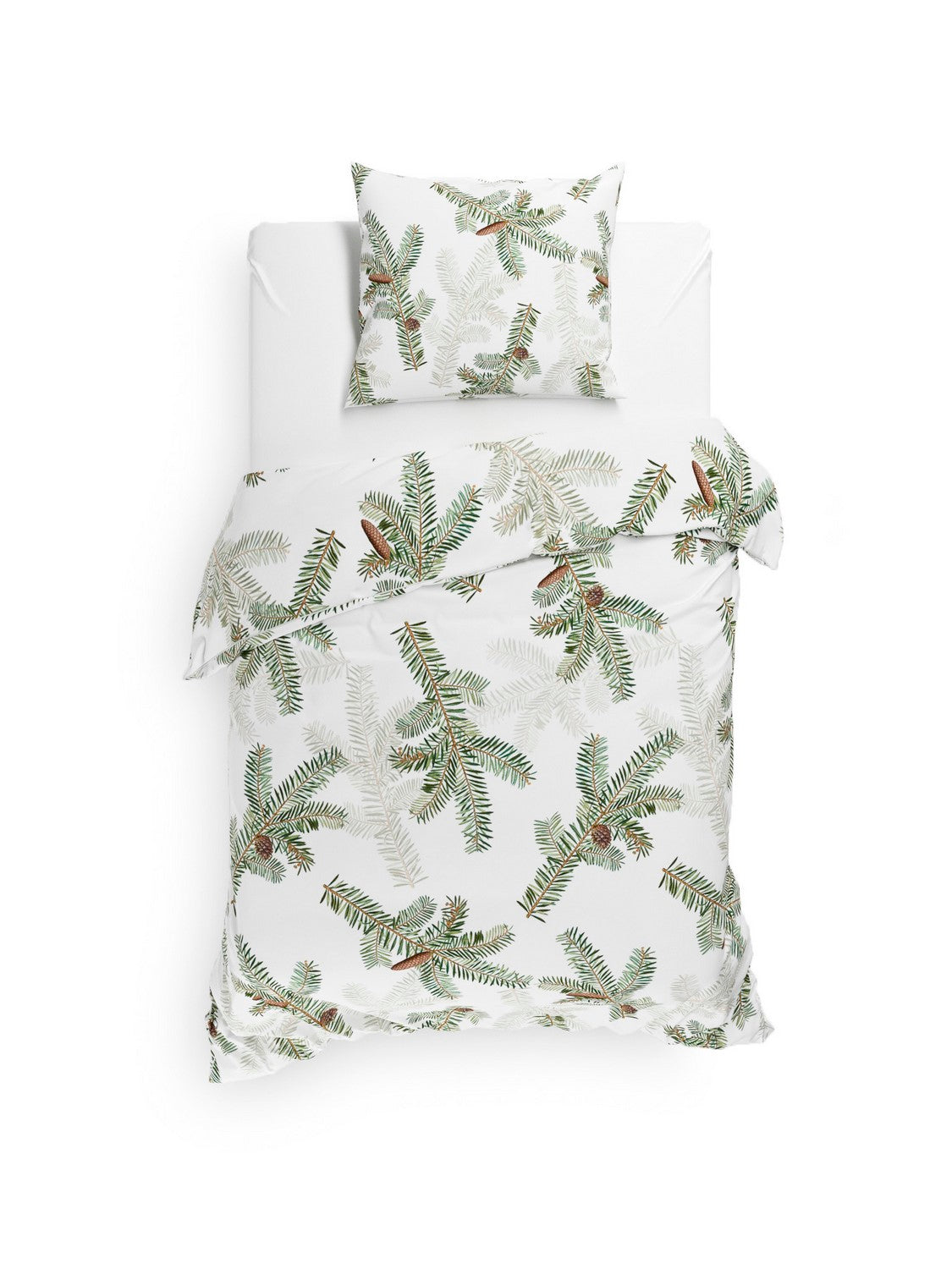 Heckett Lane Dekbedovertrek Flanel Bial - timid white