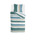 Walra - Dekbedovertrek Stripes & Stitches - 140x220 - Groen