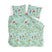 Byrklund - Dekbedovertrek Bird Garden - 200x220 - Aqua