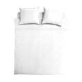 Egyptisch Katoen effen - Wit Maat: Lits-jumeaux (240 x 200|220 cm)