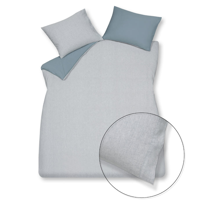 Vandyck - Dekbedovertrek PURE 41 Faded Denim 200x220 cm (linnen|katoen