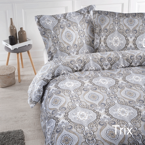 Papillon Dekbedovertrek Trix Zand-240x200|220