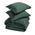 Yumeko overtrekset jersey pine green 200x220 + 2|60x70