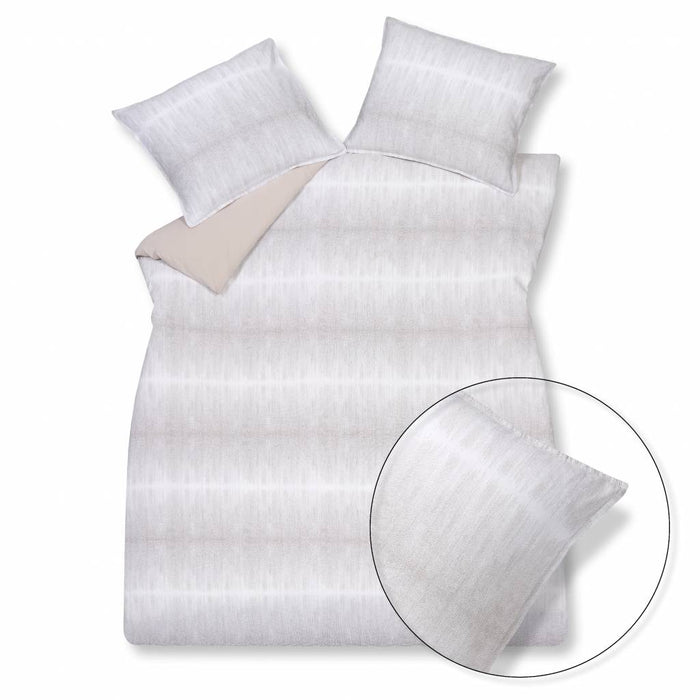 Vandyck PURE 18 dekbedovertrek 240x220 cm Stone-169 (linnen|katoen)