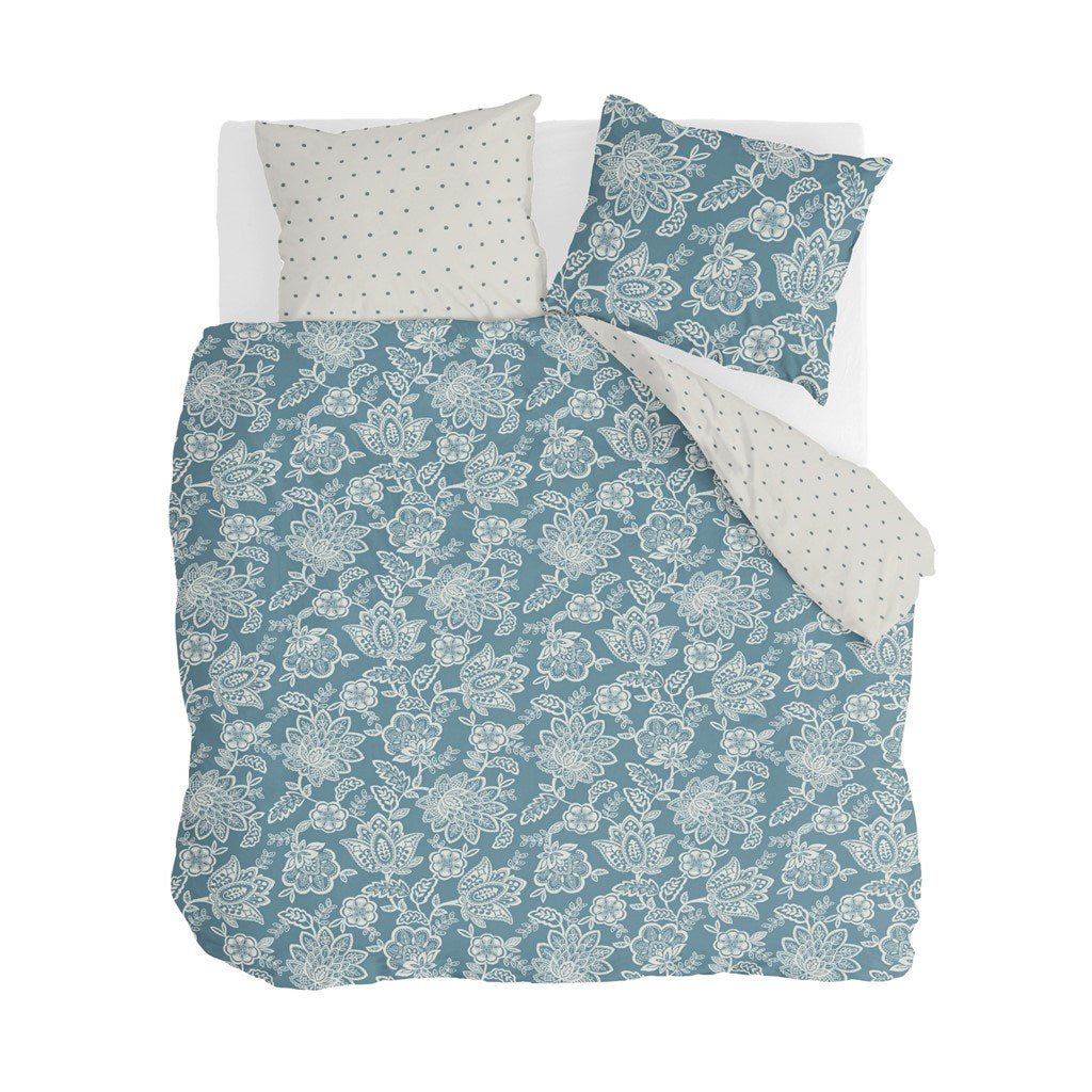 Walra - Dekbedovertrek Country Love - 200x220 - Petrol